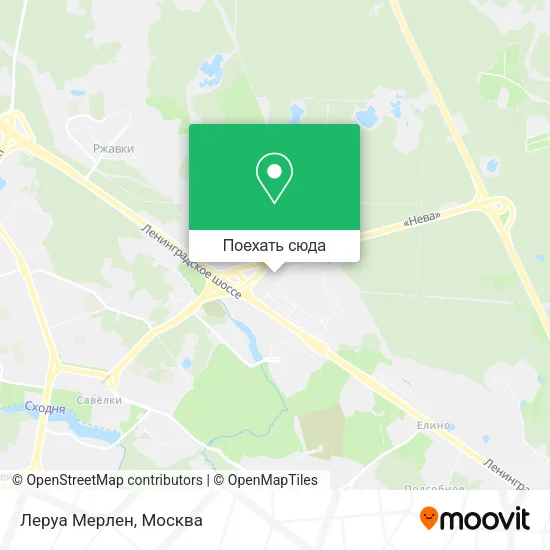 Карта Леруа Мерлен