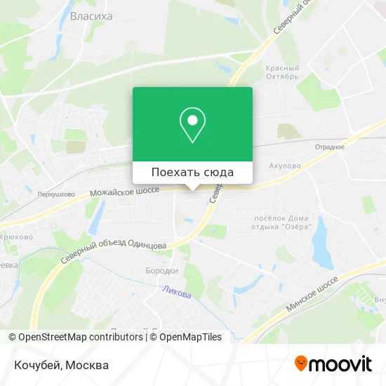 Карта Кочубей