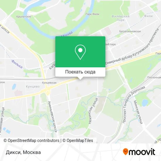 Карта Дикси