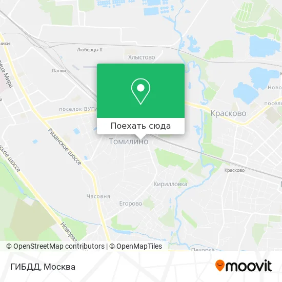 Карта ГИБДД