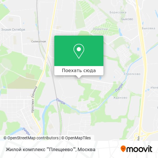 Карта Жилой комплекс ""Плещеево""