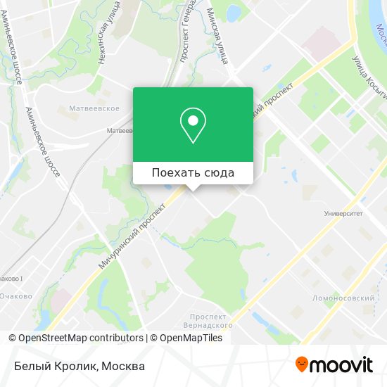 Карта Белый Кролик
