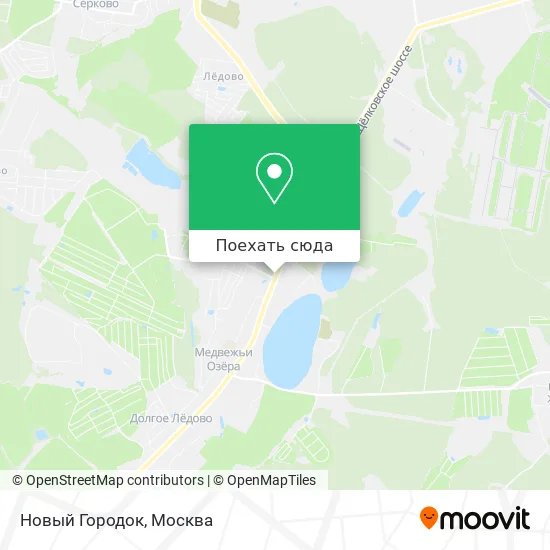 Карта Новый Городок
