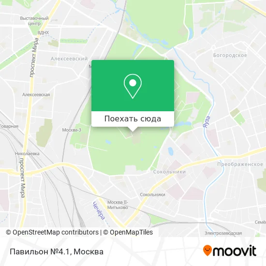 Карта Павильон №4.1