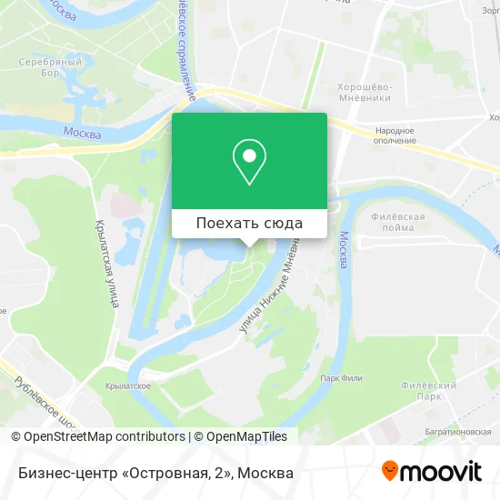 Карта Бизнес-центр «Островная, 2»