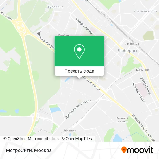 Карта МетроСити