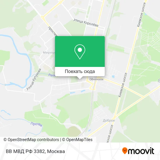 Карта ВВ МВД РФ 3382