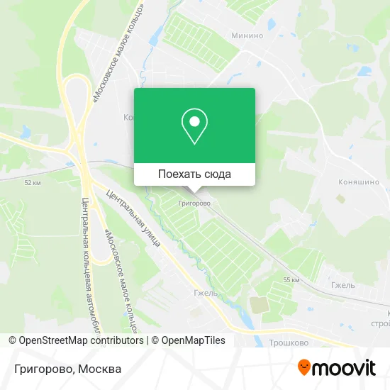 Карта Григорово