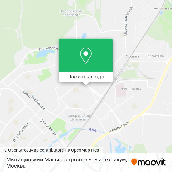 Карта автобусов мытищи