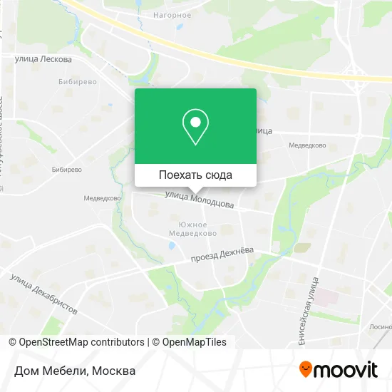 Карта Дом Мебели
