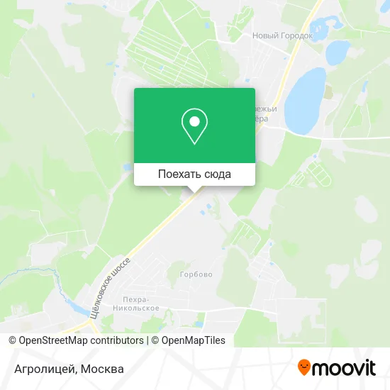 Карта Агролицей