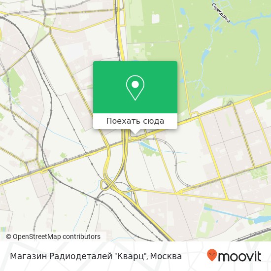 Карта Магазин Радиодеталей "Кварц"