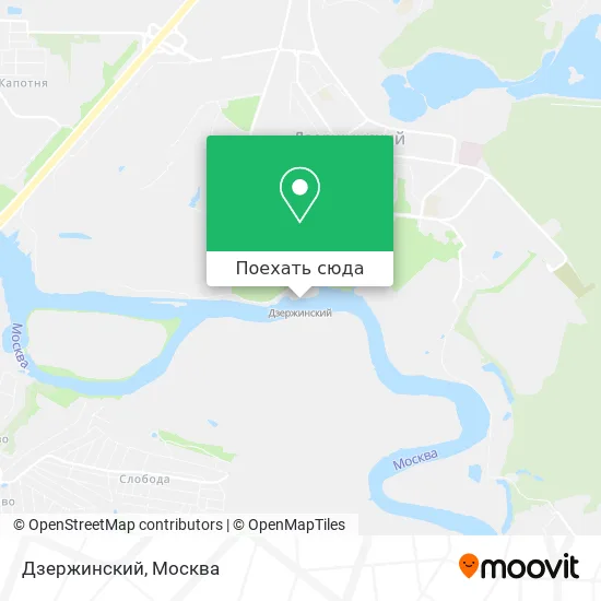 Карта Дзержинский