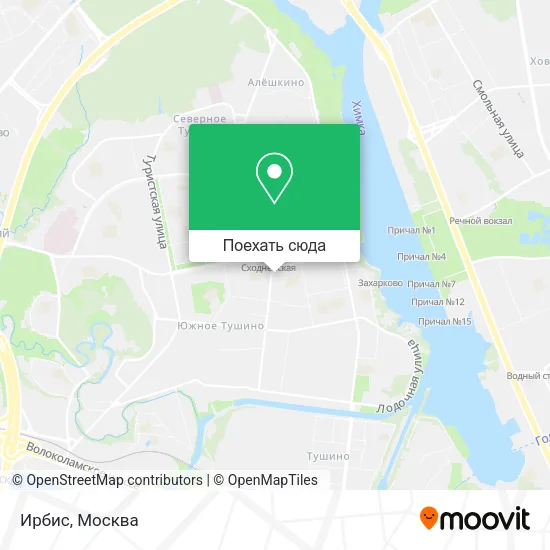 Карта Ирбис
