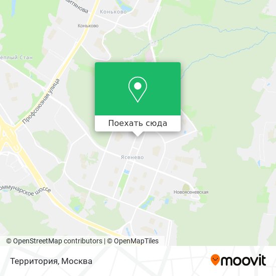 Карта Территория