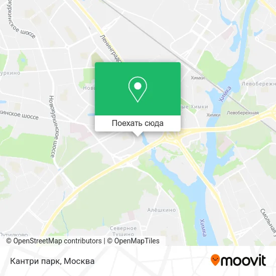 Карта Кантри парк