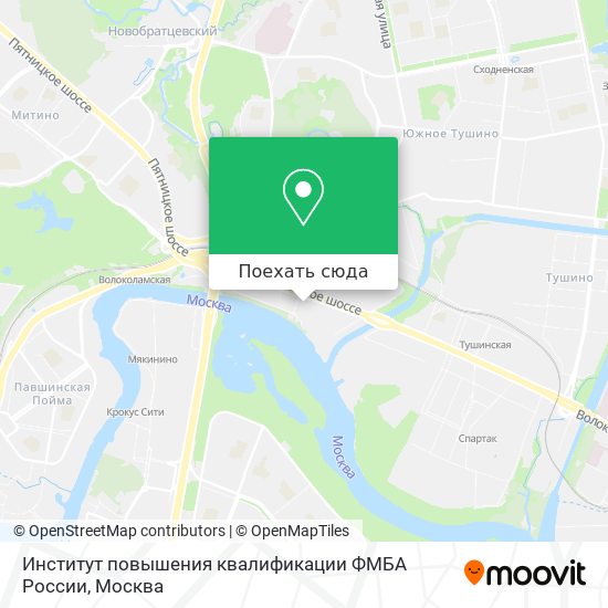 Карта институтов москвы