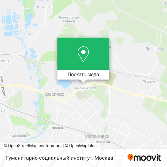Карта Гуманитарно-социальный институт