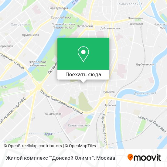 Карта Жилой комплекс ""Донской Олимп""