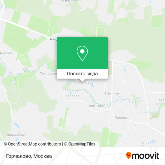Карта Горчаково