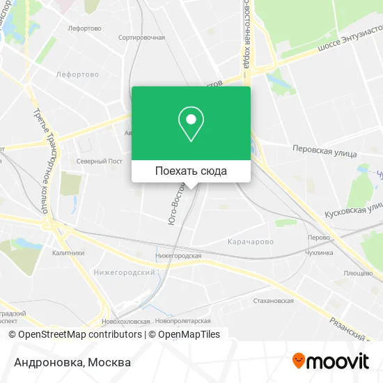 Карта Андроновка