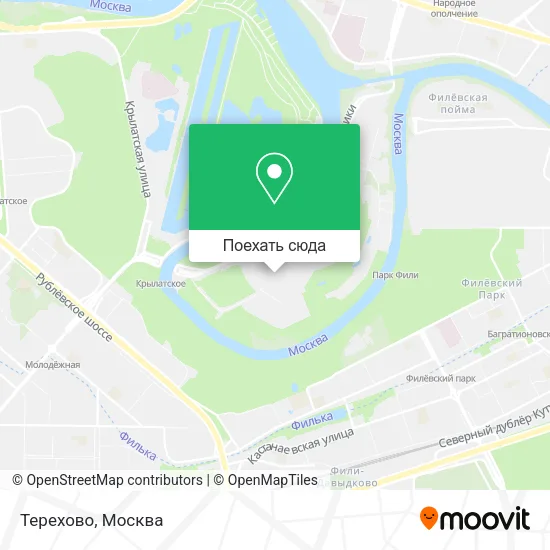 Карта Терехово