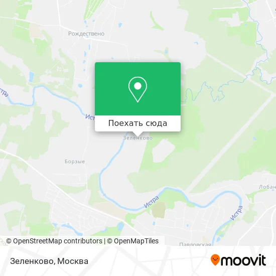 Карта Зеленково