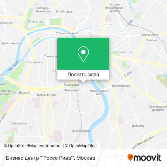 Карта Бизнес-центр ""Россо Рива""