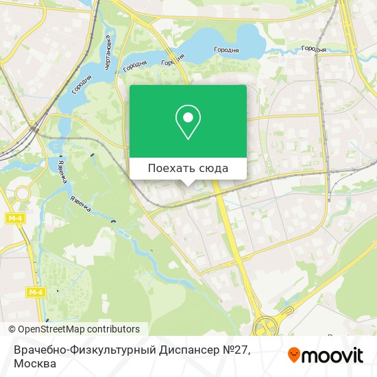 Карта Врачебно-Физкультурный Диспансер №27