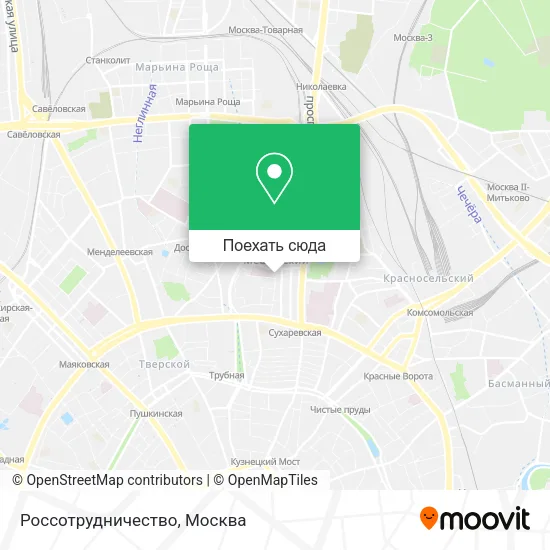 Карта Россотрудничество