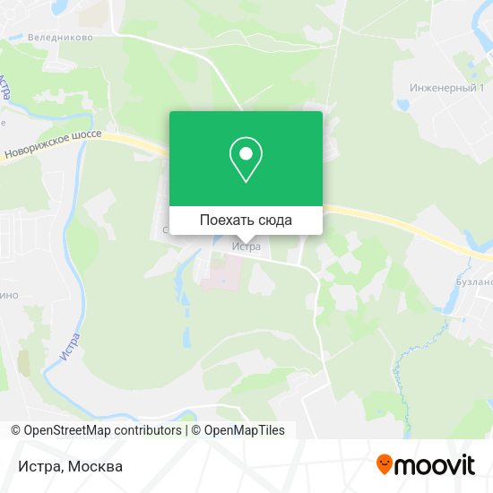 Карта Истра
