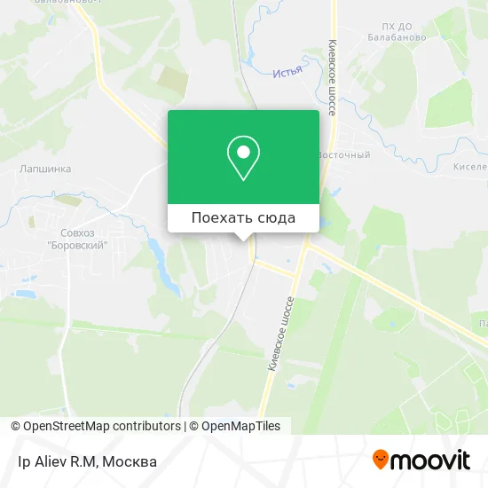 Карта Ip Aliev R.M