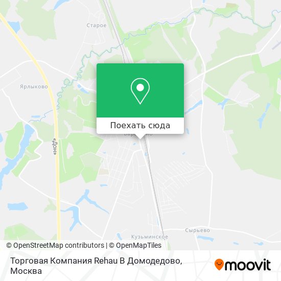 Карта Торговая Компания Rehau В Домодедово