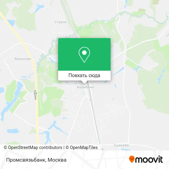 Карта Промсвязьбанк