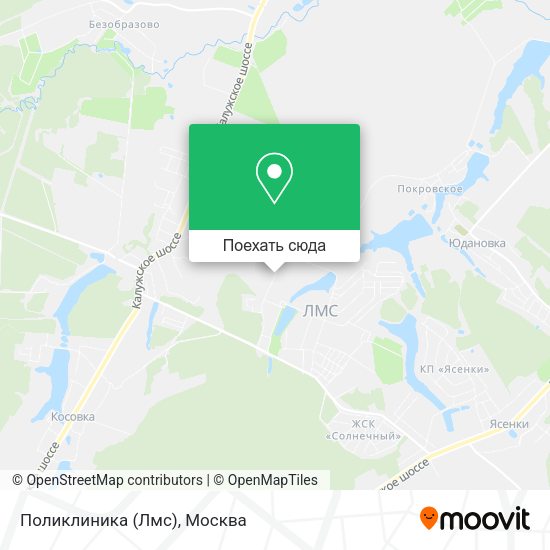 Карта Поликлиника (Лмс)