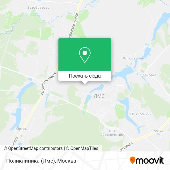 Карта Поликлиника (Лмс)