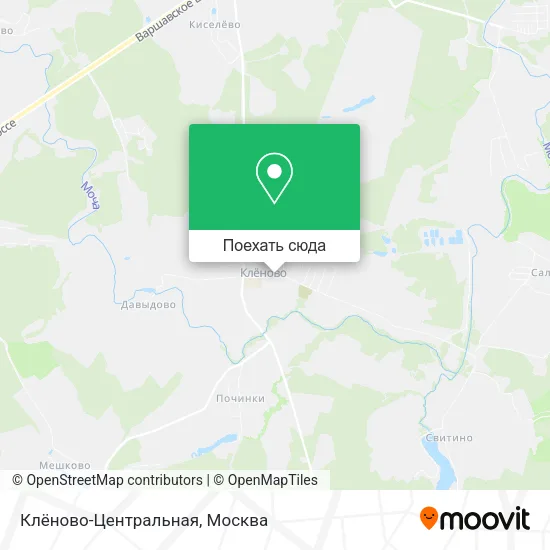 Карта Клёново-Центральная