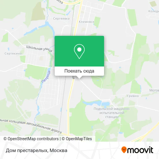 Карта Дом престарелых