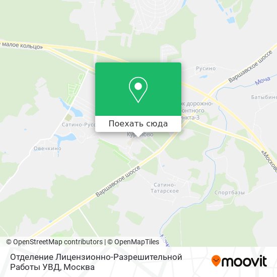 Карта Отделение Лицензионно-Разрешительной Работы УВД