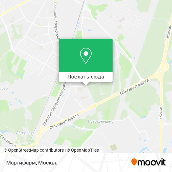 Карта Мартифарм