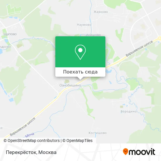 Карта Перекрёсток