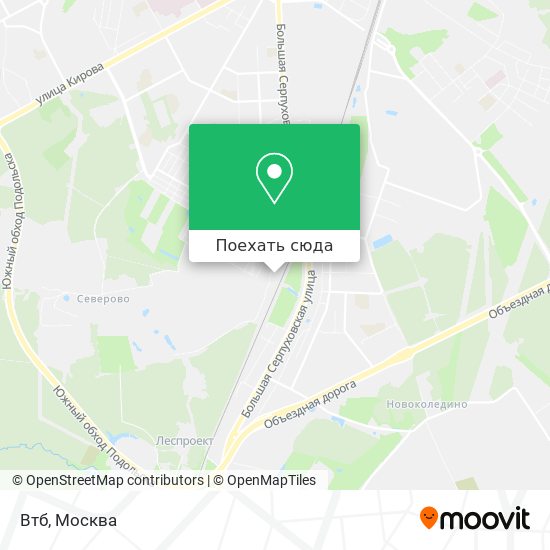 Карта Втб