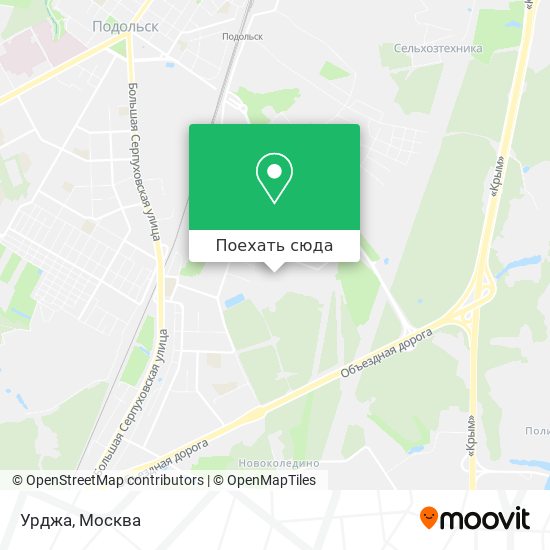 Карта Урджа