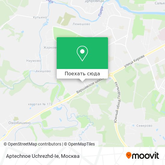 Карта Aptechnoe Uchrezhd-Ie