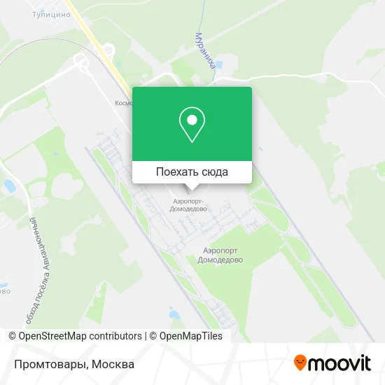 Карта Промтовары