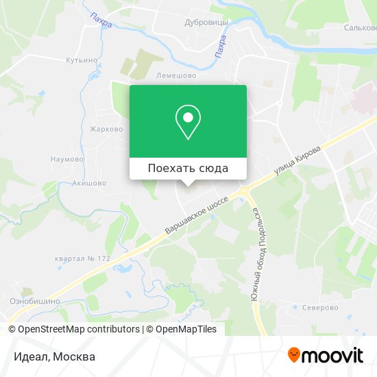 Карта Идеал