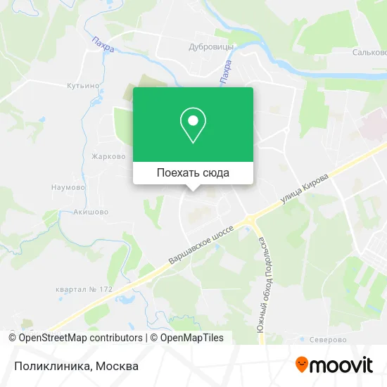 Карта Поликлиника