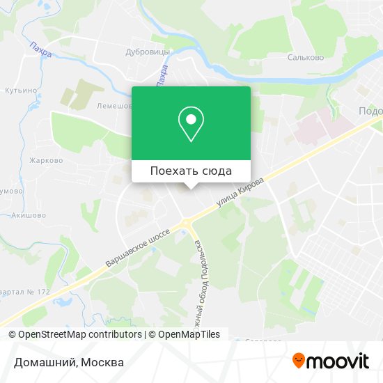 Карта Домашний