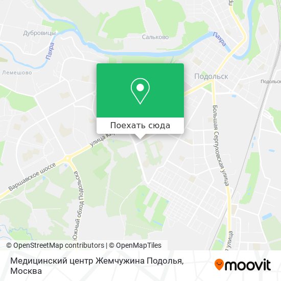 Карта Медицинский центр Жемчужина Подолья
