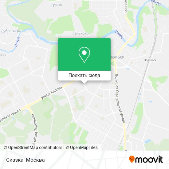 Карта Сказка